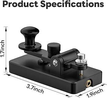 Amazon.co.jp: PUTIKEEG モールス信号CWキー アマチュア無線 CW